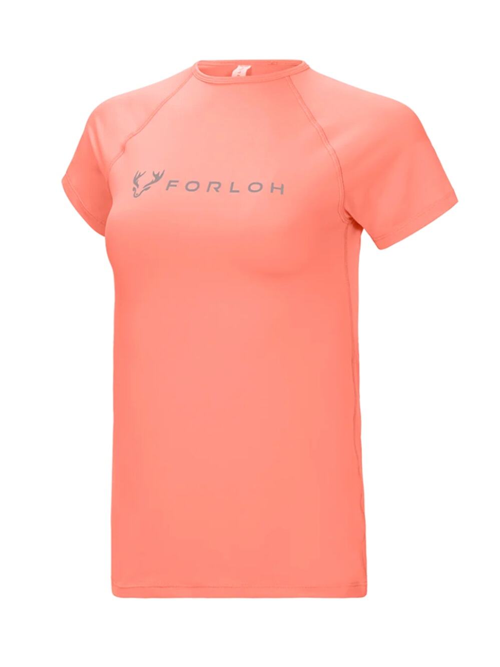 Forloh Women's SilverLuxe UPF Rash Guard Shirt Size Small
